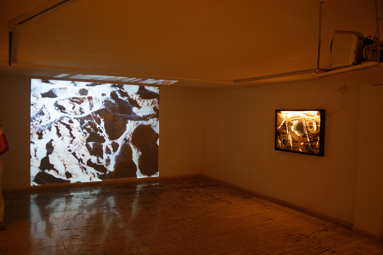 Vista de la exposición en la Galeria Maior de Pollença, 2008